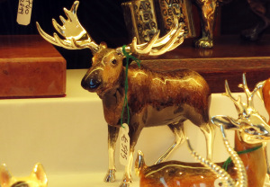elch kunst glas