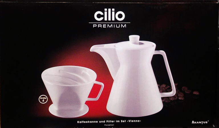 kaffee aufbrühen pozellanfilter